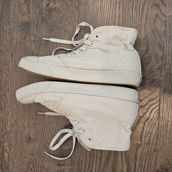 BANGS London Fog Succulent High Top Shoes Sz 8 - Picture 10 of 13